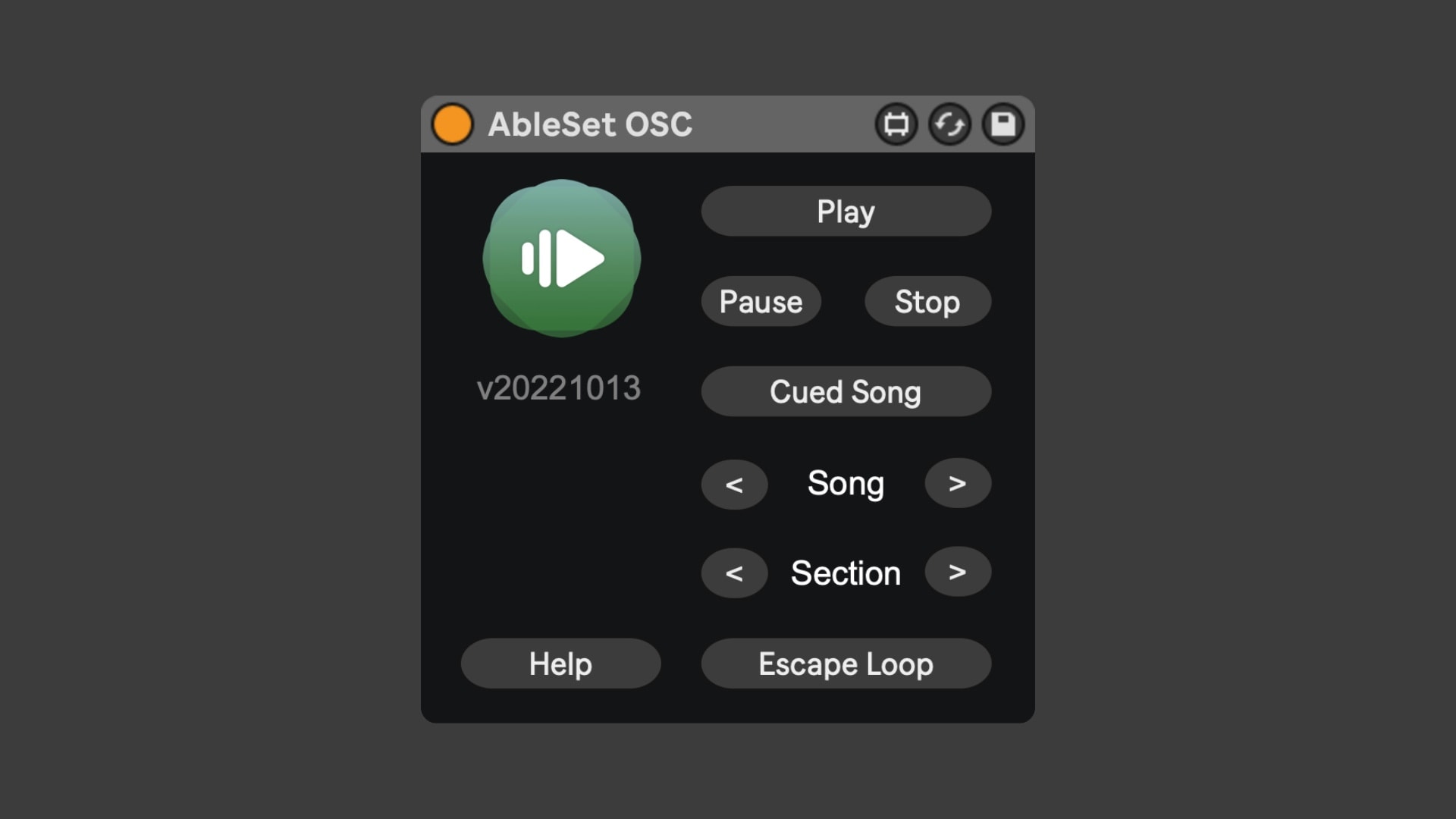 AbleSet's Max for Live device