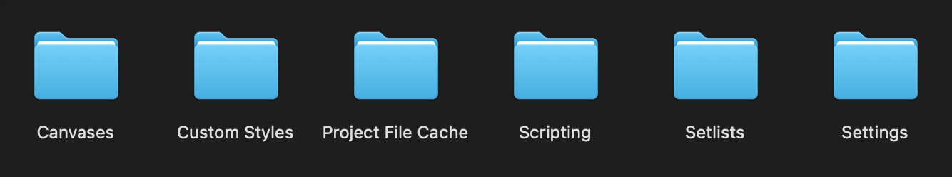 AbleSet Folder with 6 Sub-Folders